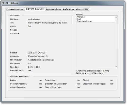 pdf2id serial