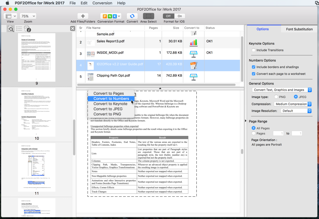 You can edit the PDF in Apple Keynote after converting the file