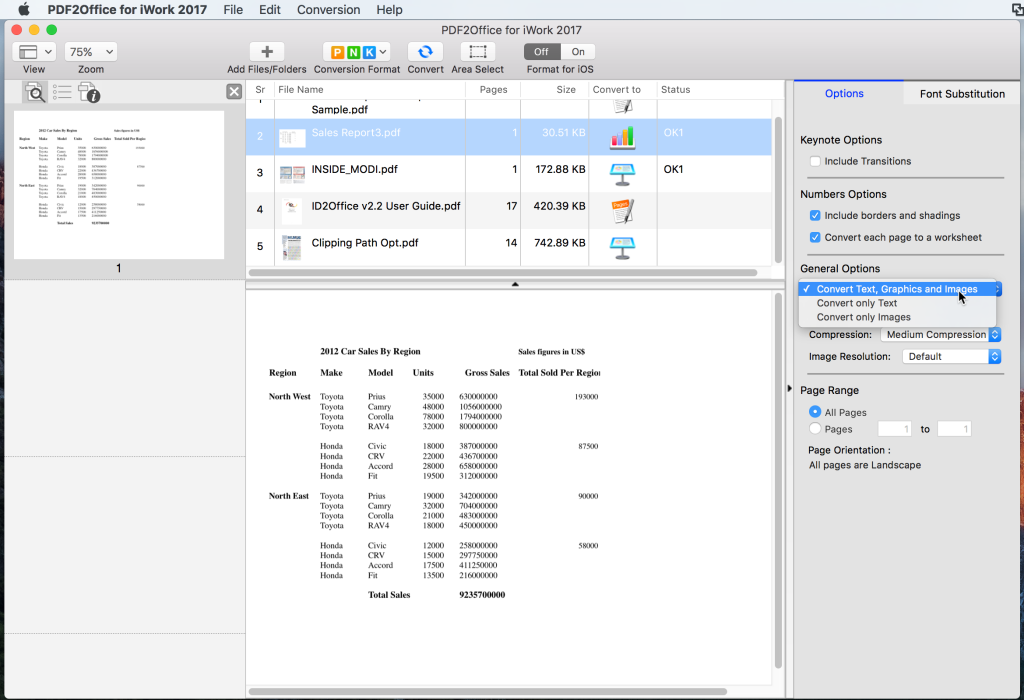 You can edit the PDF in Apple pages after converting the file