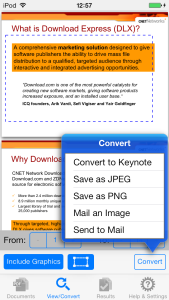 convert from pdf to keynote