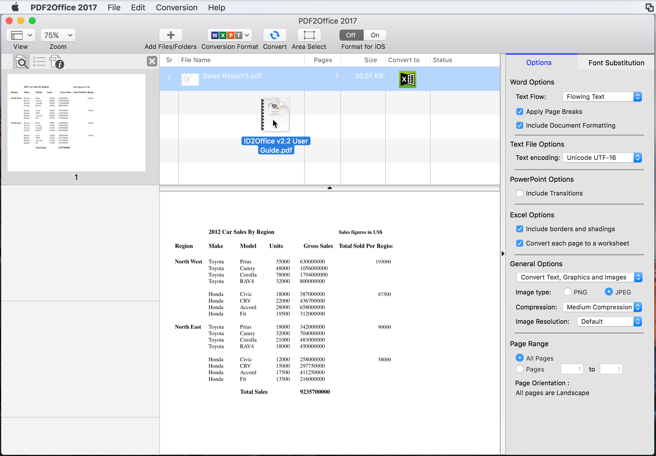 Converting PDF to Word on Mac
