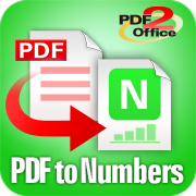 PDF to Numbers on iOS using PDF2Office