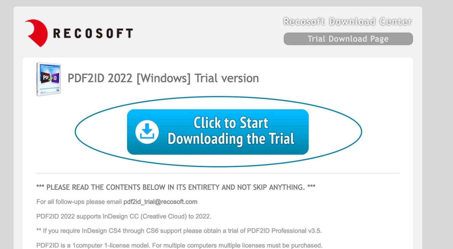 pdf2id free trial