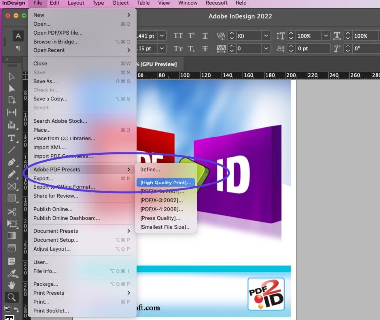 Export Indesign To Word Template